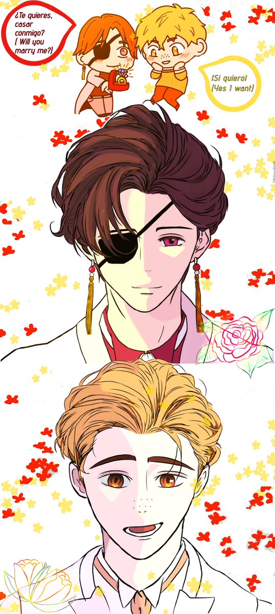 Mar_ushio's tweet photo. Que demonios? No tuve tiempo de nada, ver Dr.stone me consumió, este es del día 5: Propuesta de matrimonio, yo misma los hice, porsupuesto que utilice plantillas, pero bueno
#suonireiweek2026 #suni https://t.co/L2A1UZH8tu