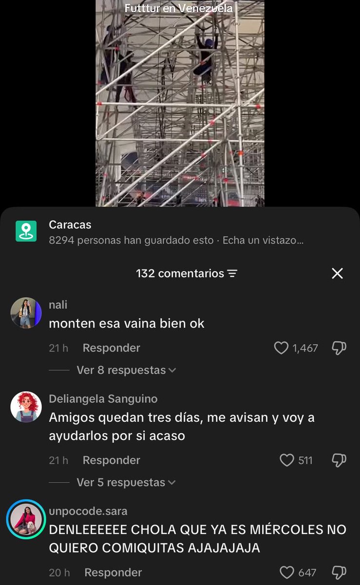 rodrigoxtini's tweet photo. los comentarios que están poniendo a la productora del show de TINI en Venezuela 😭 https://t.co/LbH03oHMUh