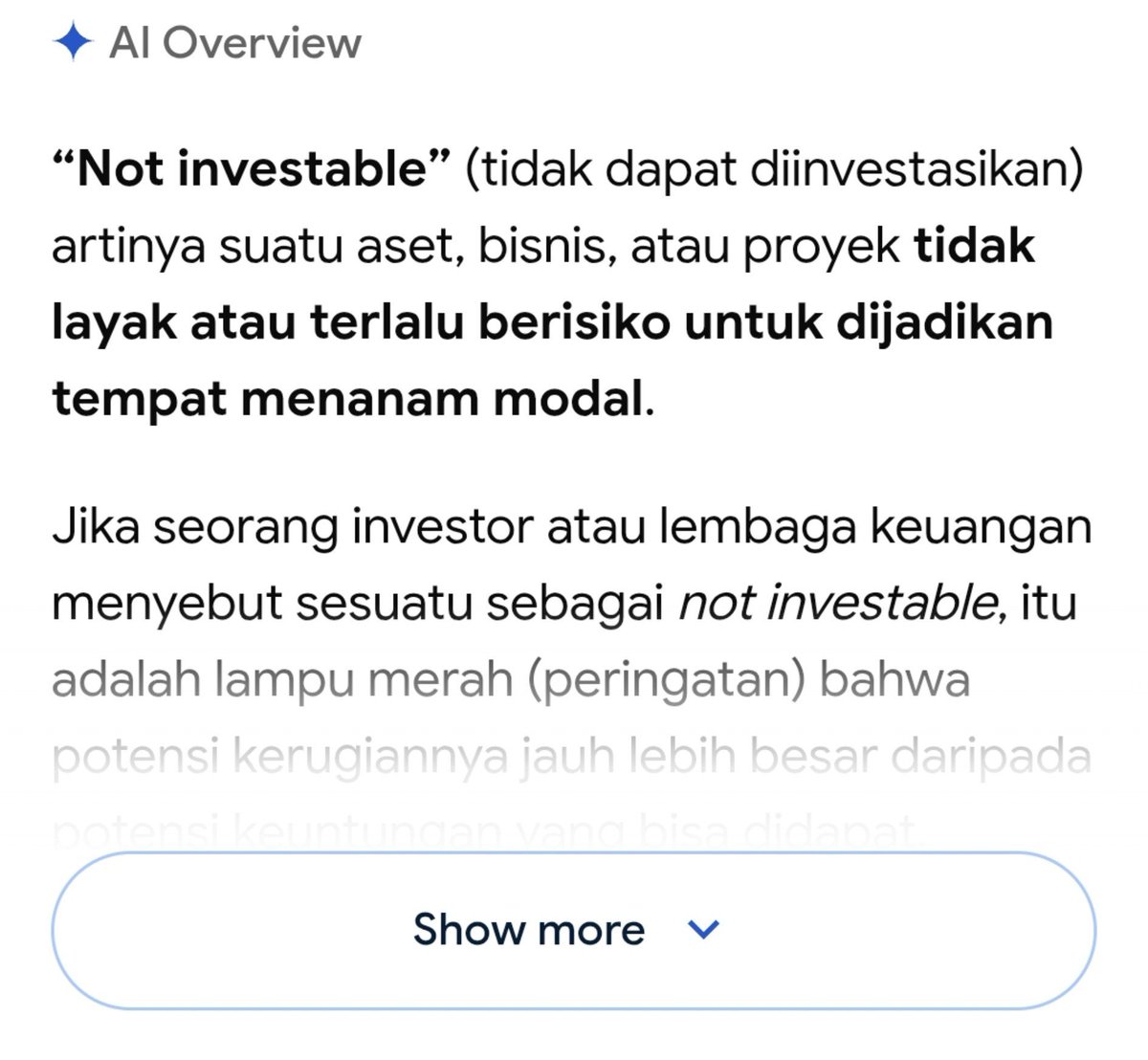 AkuntanMilenial's tweet photo. Sampe @FT bilang

NOT UNINVESTABLE

Pada demen amat bikin sejarah biar namanya terukir dan dikenang sepanjang masa

P
P
P
 @prabowo @IDX_BEI @idx_channel @bkpm https://t.co/stRWCGudnq