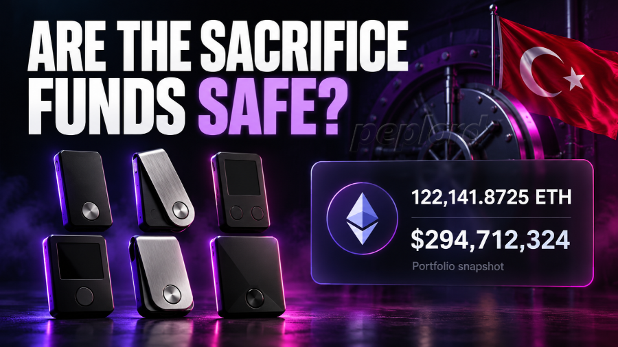 Peplord's tweet photo. 🚨 ARE THE PULSECHAIN / PROVEX SACRIFICE FUNDS SAFE?

The seizure of six cold wallets during Richard Heart's arrest has sparked considerable debate over the security of PulseChain's sacrifice funds and whether Turkish authorities could potentially gain access to them. https://t.co/SNVWLTEThr