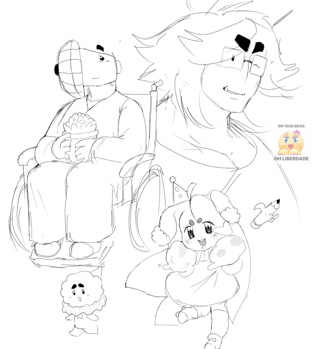 Pochiyoy0's tweet photo. Funhouse doodle dump!
#funhouse https://t.co/HyQG3tkIzL