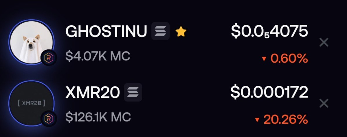 369hollyshit's tweet photo. Privacy coins are getting a lot of attention right now, especially Monero, and there’s a native launchpad for XMR called @XMR20_org , still sitting at just $120K MC.

Personally, I’ve got my eye on one gem from the launchpad that I think could be a main runner if $XMR20 takes off: $GHOSTINU

DKyJKRHBhu8aFSWe7yqv9D1TNgKbh4zBxjGMCXYwYXMR

The narrative is there: Halloween season, ghost-themed branding, and a connection to $XMR while the privacy meta is heating up.

The ingredients are all there. 
@bigwarzeth @Chadwardthewise @PoopLordC2 @ponzibaron @_laseasy @ethopium