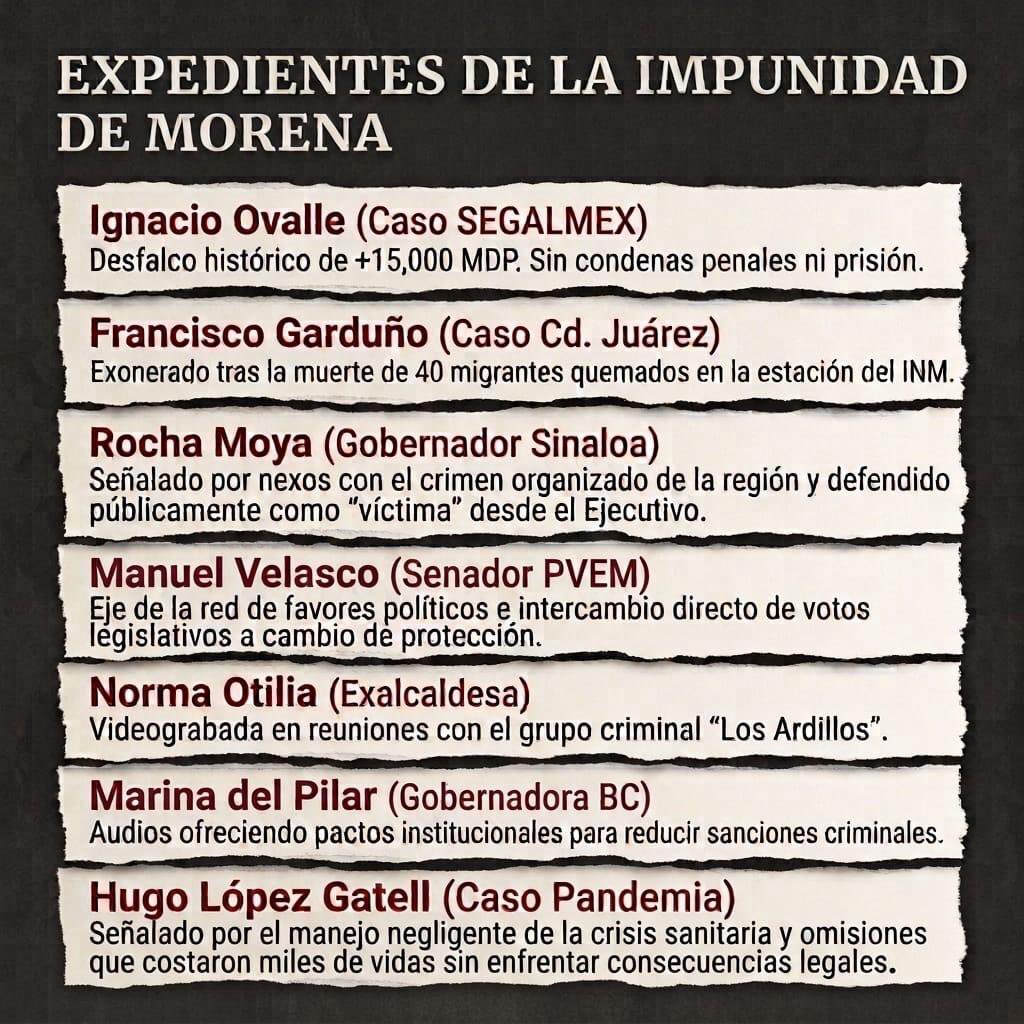 AdrianaDavilaF's tweet photo. Expedientes de la impunidad: Selgalmex, Rocha Moya, Caso López-Gatell, etc. 

Verdad para México https://t.co/qzMTrOFmuu