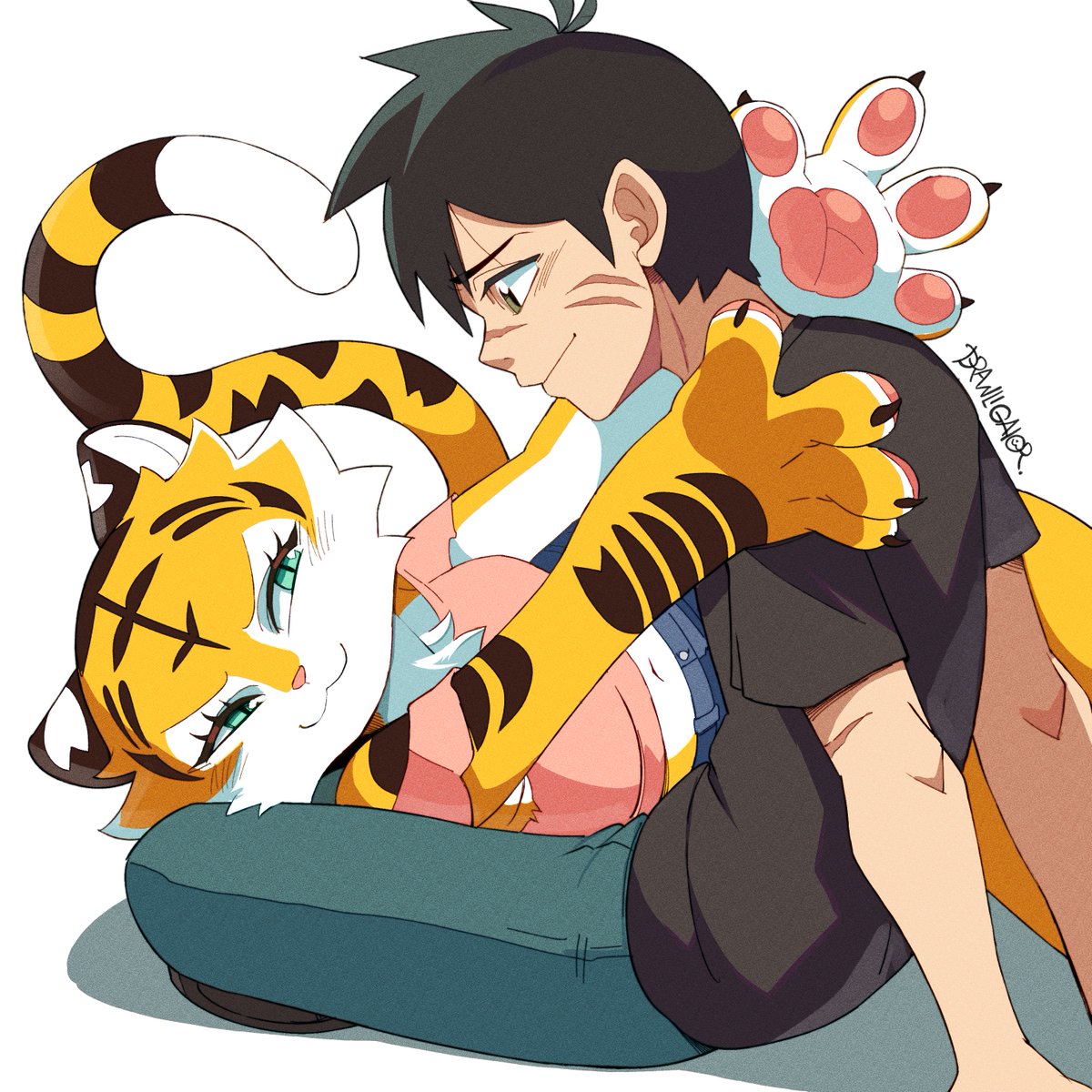 drawligator's tweet photo. 🐯👐🧒🏻 https://t.co/qYQ0zrGeIa