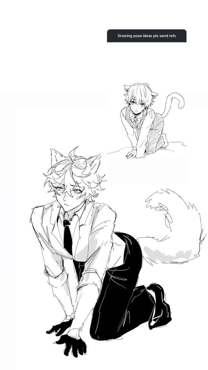 aitsuwu's tweet photo. Random Childe sketch requests from insta https://t.co/yANQwIxmz2
