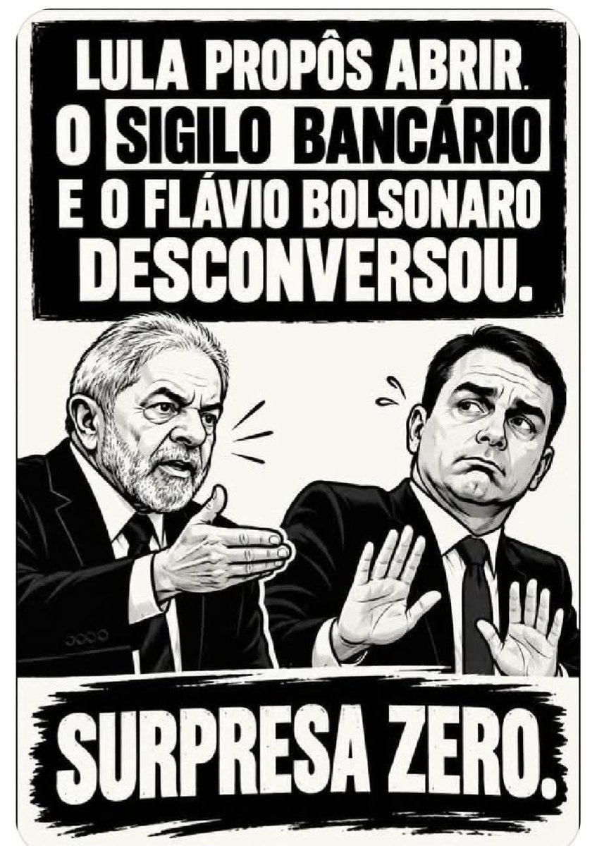 Vargas81354476's tweet photo. #LulaAbriuOSigiloFlavioArregou https://t.co/8tgIISjbf3