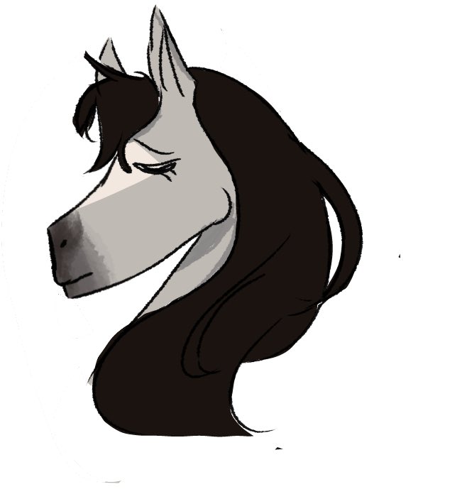 boywithabh2's tweet photo. very rare nathan art post oh dear god its all horse https://t.co/jJA4PnfygW