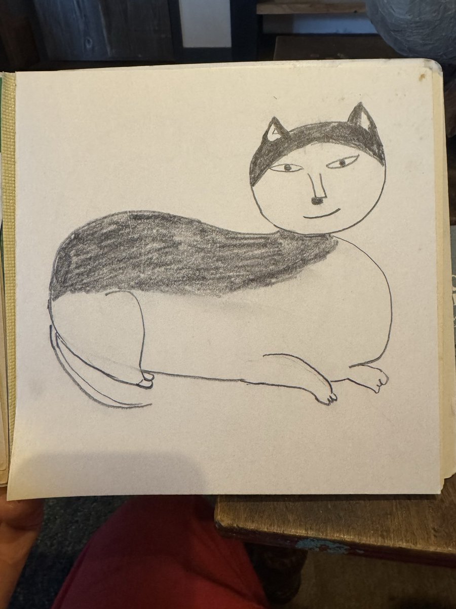 hashimotomio's tweet photo. 大掃除したら、生前父親の描いてくれたとんでもなくかわいい絵がたくさん出てきました。 https://t.co/cPruAuWAyw