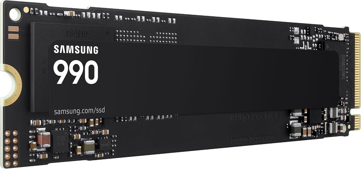 DailyDealDropUS's tweet photo. $200 off a 2TB Samsung SSD 💾 The Samsung 990 2TB NVMe drive is $329.99, down from its $529.99 list (38% off) as a limited-time deal. Up to 7,250 MB/s reads, 3-yr warranty, 4.8★. Ships from and sold by Amazon. #ad #AmazonAffiliate 
https://t.co/rPLJcD5Nxb https://t.co/MYm2Vit0dJ