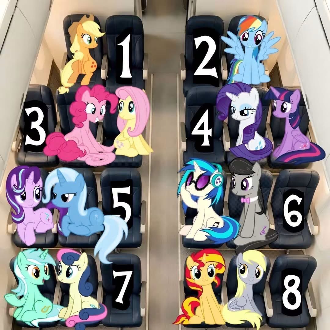EquestriaRises's tweet photo. Which seat you're choosing ? https://t.co/qAJoP9bbs0