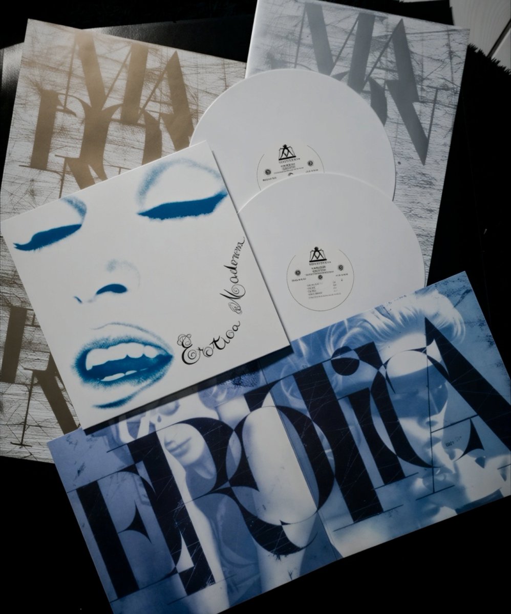 Jack10974874's tweet photo. 34 anos do lanรงamento do quinto (e mais polรชmico) รกlbum de estรบdio da rainha do pop. "Erotica" รฉ, para mim, seu melhor lanรงamento atรฉ hoje. Dita rocks #Madonna #Erotica #vinylcommunity #DeeperAndDeeper #MaverickRecords https://t.co/dMw8EquxQP