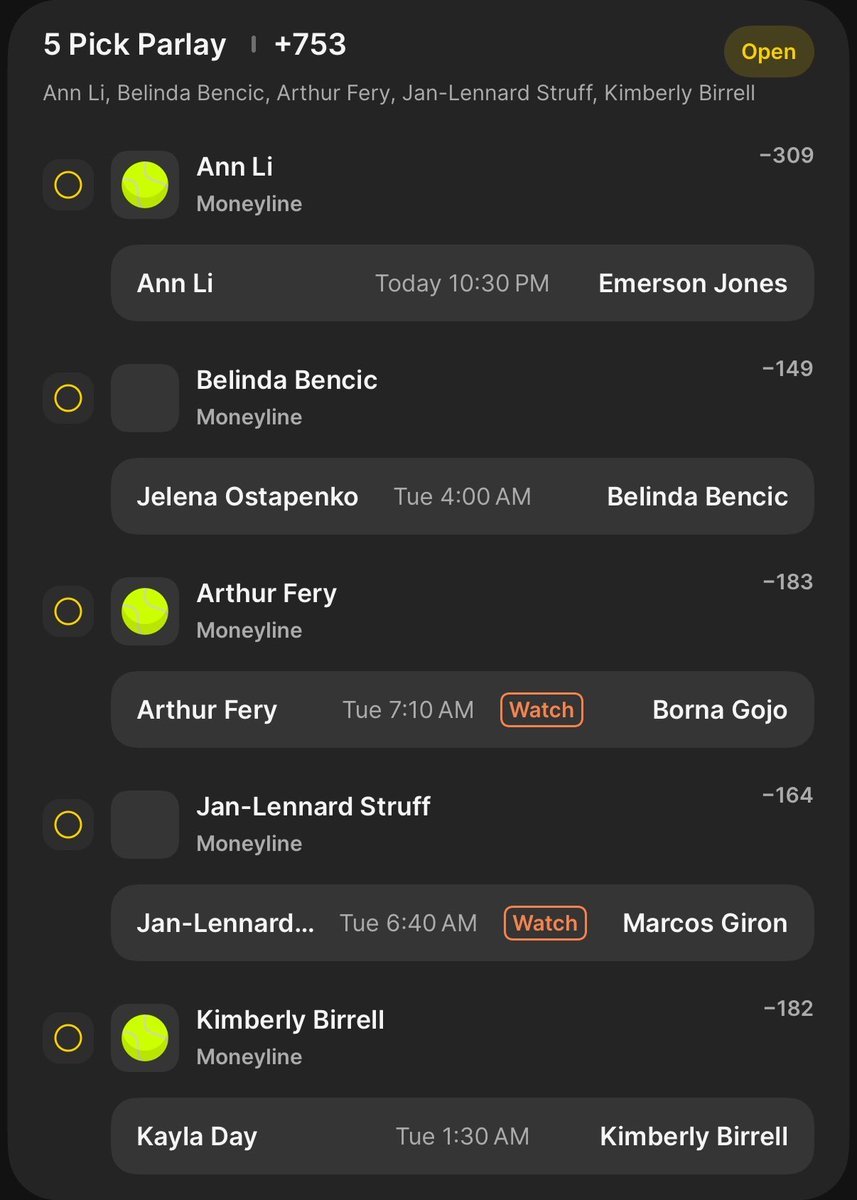 Bigogbets's tweet photo. 🎾🎾🎾 TENNIS LOCKS LOADING! 🔒🔥

@Playbook #TennisPicks #TennisBetting #SportsPicks https://t.co/u7KaU1h8mW