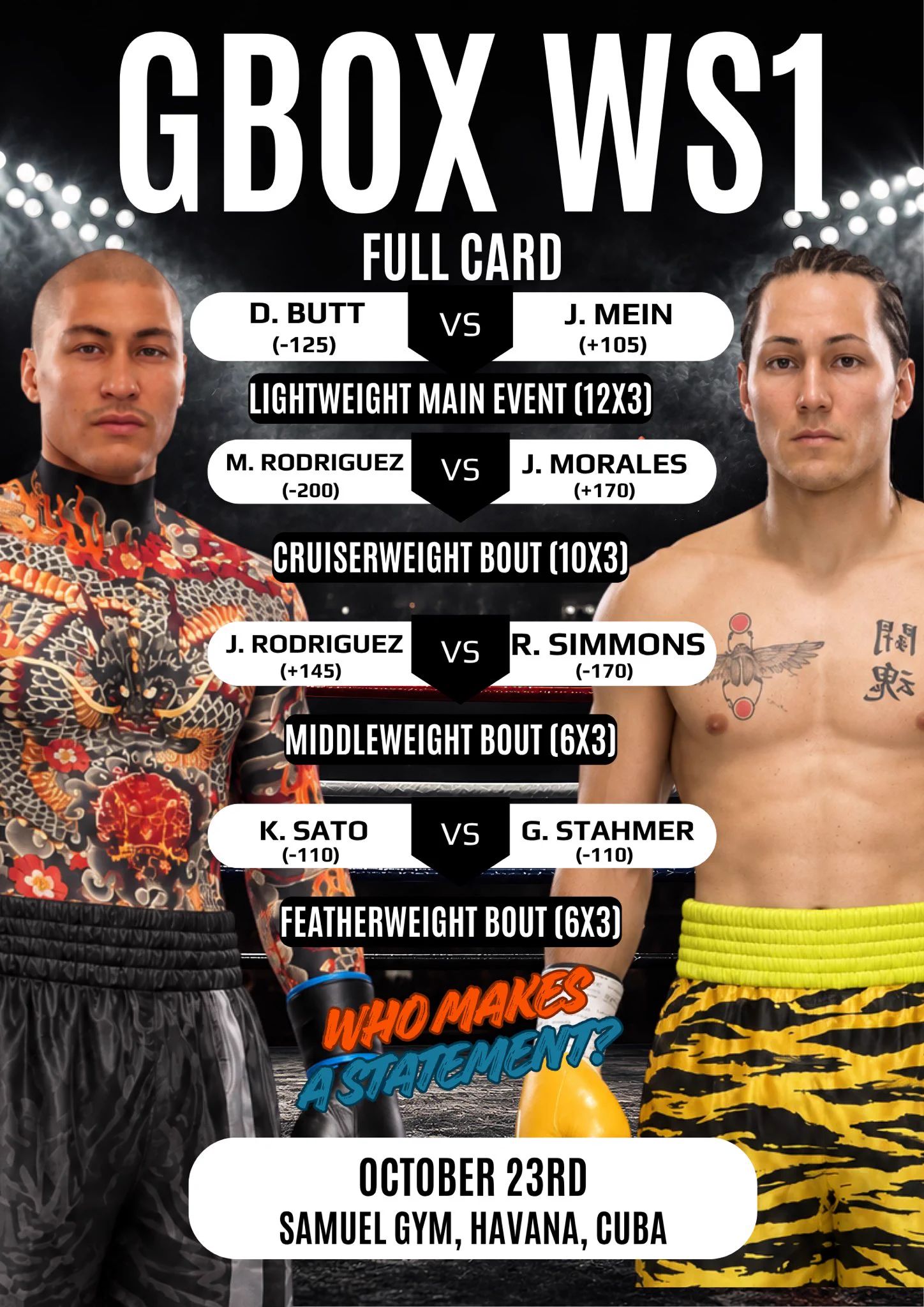 Global Boxing Sim on X: 