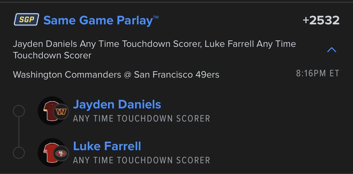 Bigogbets's tweet photo. 🏈🔥 MONDAY NIGHT FOOTBALL SGP IS LOCKED IN! 🎯💰

@Playbook #MNF #NFLPicks #SameGameParlay https://t.co/Bnz5U9e9WI