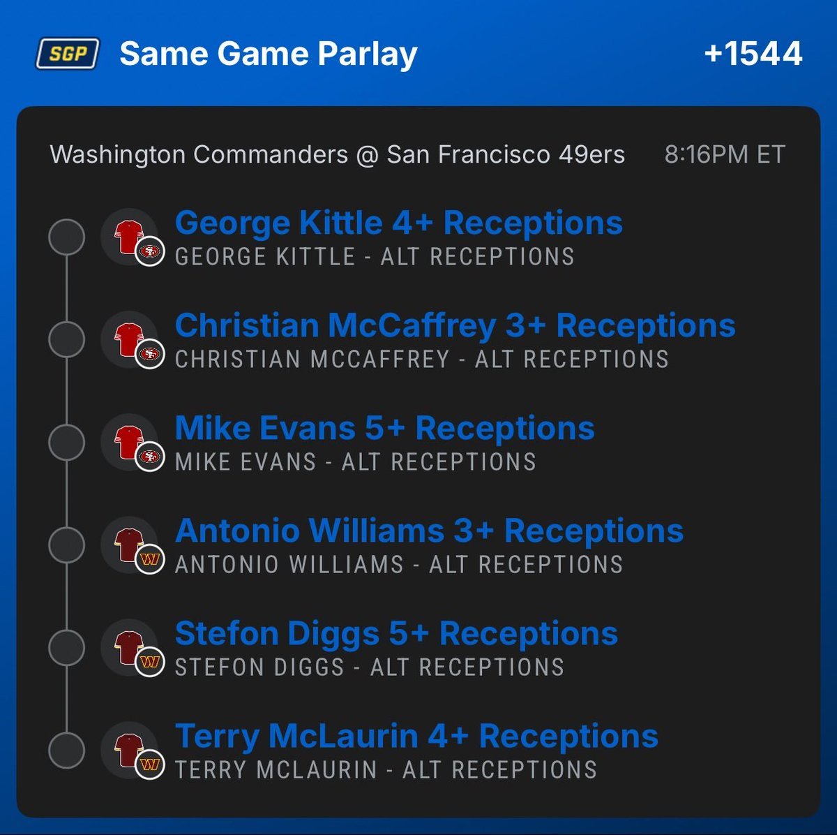 Bigogbets's tweet photo. 🏈 NFL RECEPTIONS PROP SPOTLIGHT 🤝🔥 LET’S GET THOSE TARGETS!

@Playbook #NFLPicks #NFLProps #SportsBetting https://t.co/0plbLUa8Rx