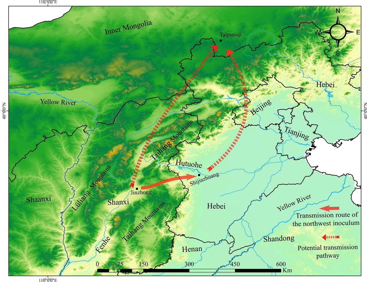 PhytopatholRes's tweet photo. #Wheat #Rust #Climatic 

Epidemic dynamics of wheat stripe rust under climate change and lagging human-led disease management

https://t.co/N3LXe9TQDY https://t.co/1PNByx46kG