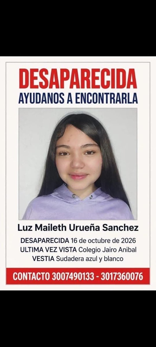 ANicolasSanchez's tweet photo. Por favor ayudenme a difundir https://t.co/UNsssw9a2j