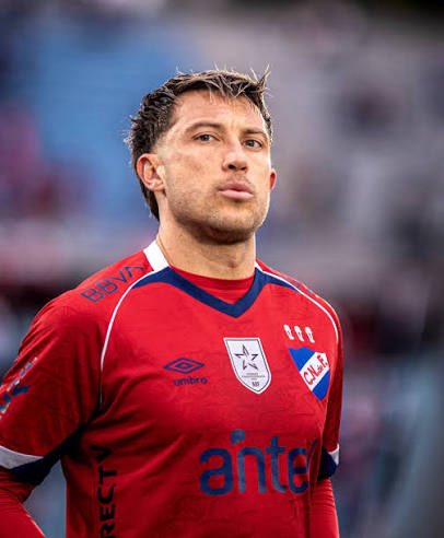 tendenciafutuy2's tweet photo. Francisco Calvo, zaguero de Nacional igualó a Matías Arezo en goles por el clausura.

Ambos llevan 5 y eso que Arezo es 9🤯 https://t.co/A7vNZfVBLT