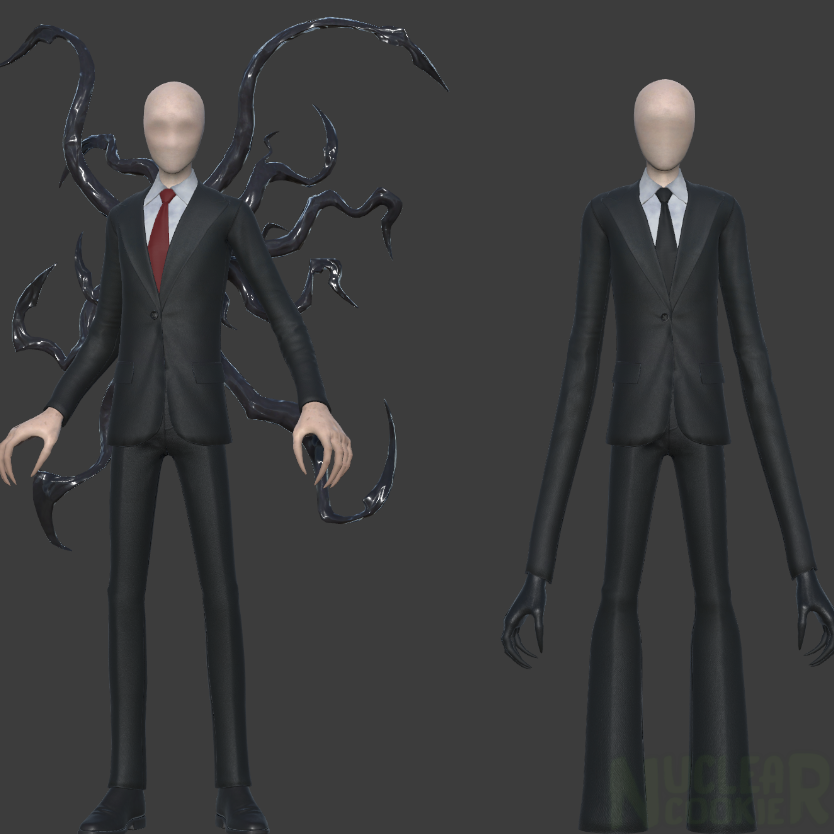 cookie_nuclear's tweet photo. Got bored, turned him into the Marble Hornets Operator cause I thought it'd be funny https://t.co/VJPQTnRlhl