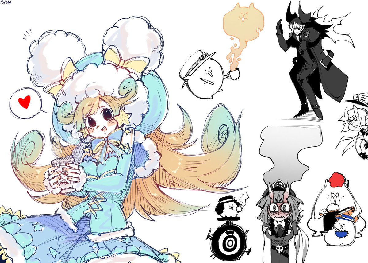 MeidoriInu's tweet photo. Vẽ nguệch ngoạc 🥶
#TheBattleCats
#にゃんこ大戦争 https://t.co/DTV66pir33