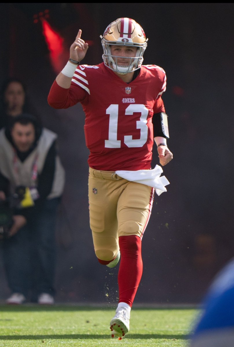 49ers_Chile's tweet photo. @brockpurdy13  se transforma en el líder histórico en rating de paseador.
@NFLChile https://t.co/R3NjIq3QuH