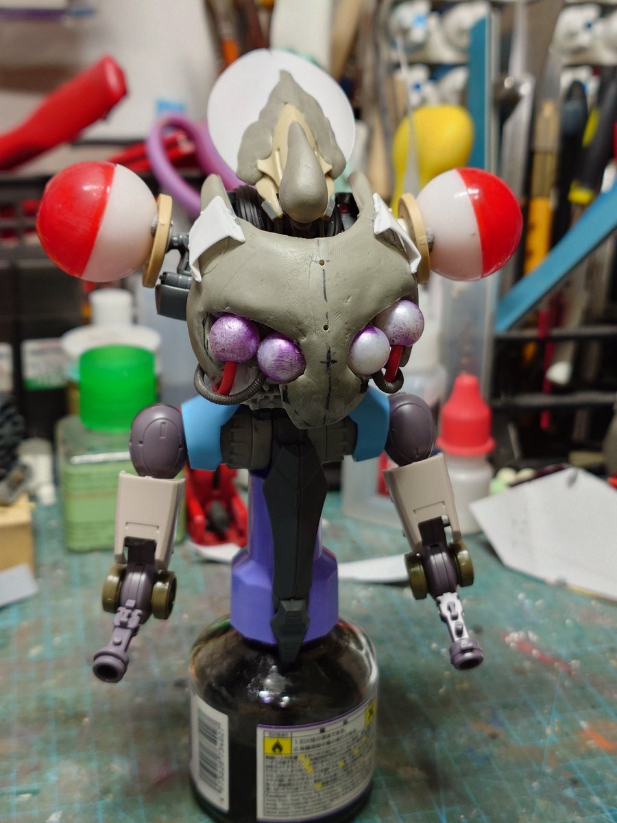 Aizatdbs9931's tweet photo. Mixing build, trying to make my own version of G-3 Ge drei. #mixingbuild #gunpla #kitbash https://t.co/TkrQWuzrKF
