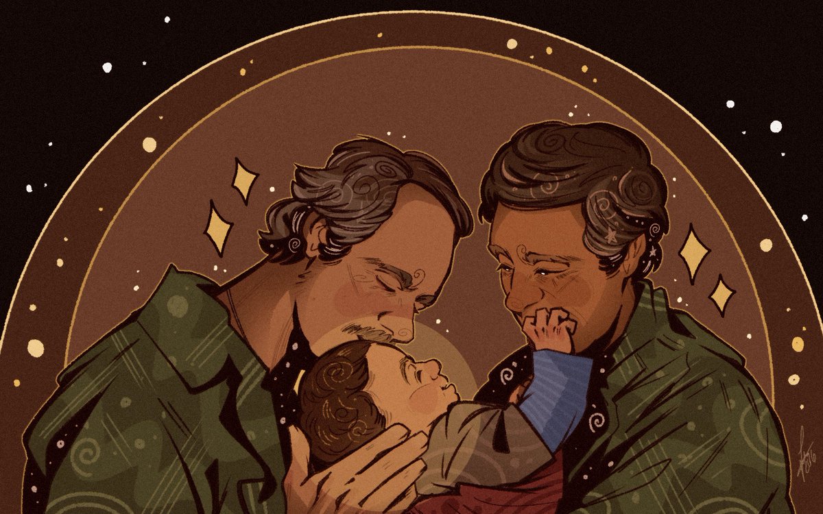 spocklesbian's tweet photo. everyone say thank you and i love you for this beautifully sweet comm by @schumisnoopy https://t.co/ltFtyTE1Bs