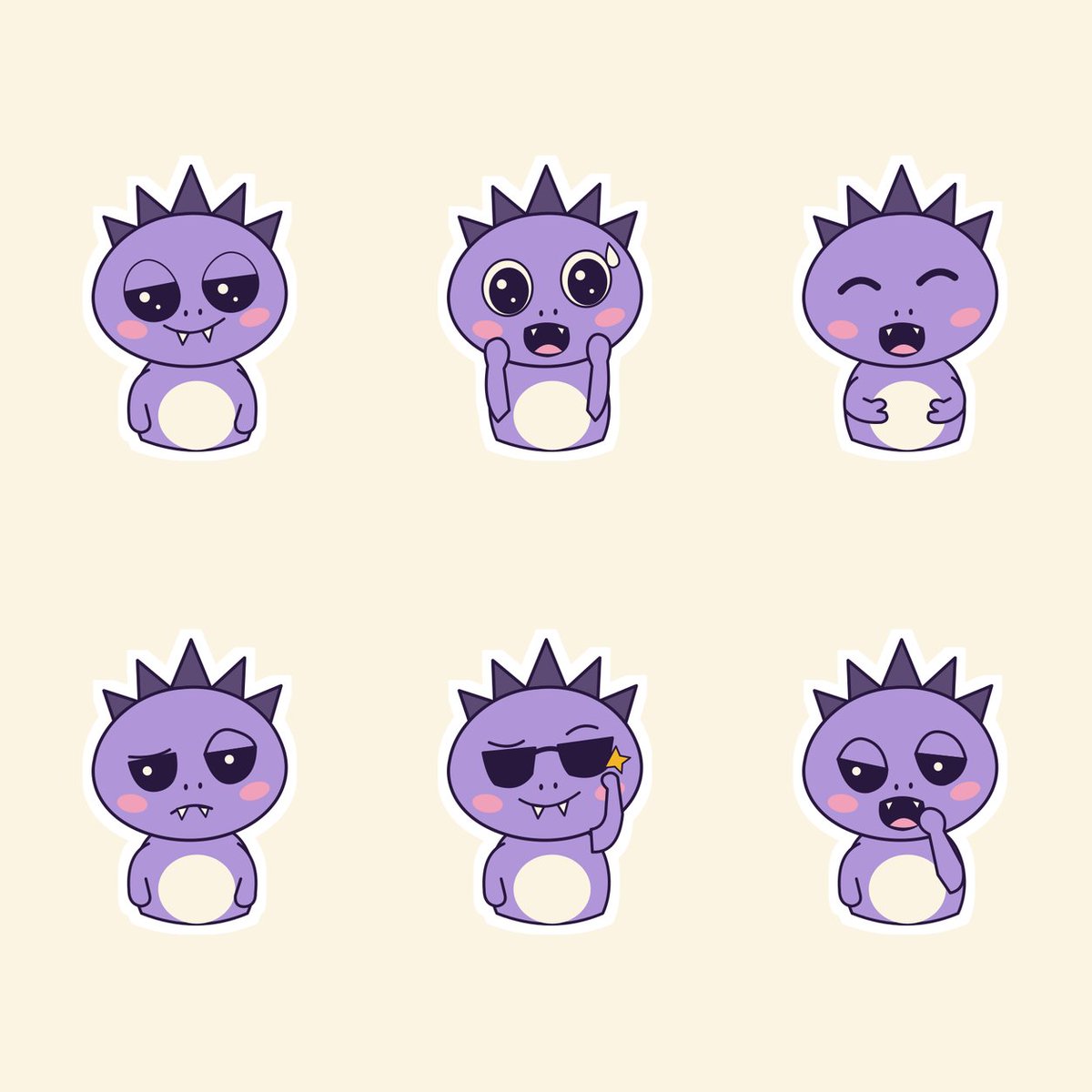 chupi_cryptid's tweet photo. Which Chupi are you today? 1 sly, 2 panic, 3 laugh, 4 suspicious, 5 cool, 6 sleepy. Reply with a number.

¿Cuál Chupi eres hoy? 1 malicioso, 2 pánico, 3 risa, 4 sospecha, 5 cool, 6 sueño. Responde con el número. https://t.co/hIpF6FQ2sf