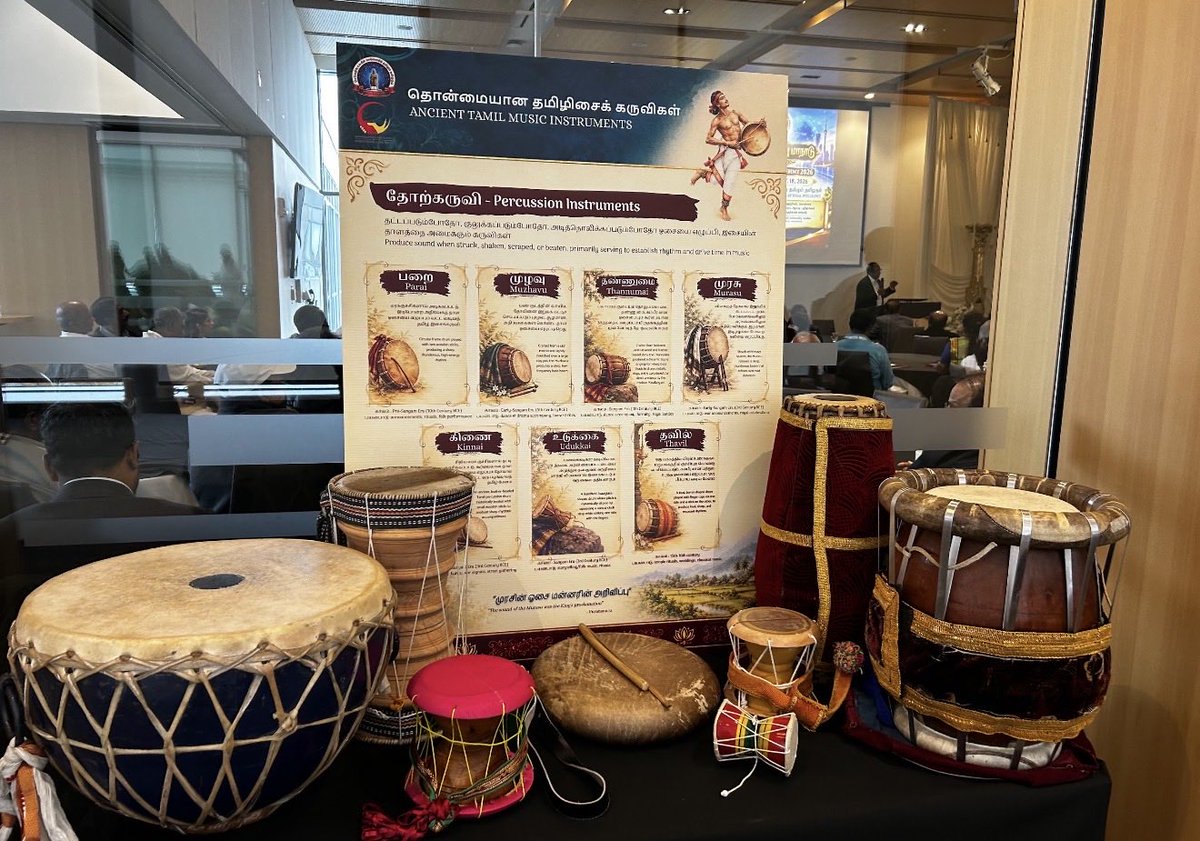 JeanYip3's tweet photo. 🌏📚 Over 2,500 years of Tamil heritage meets the future of AI! 🤖

The @tamilfederation 2026 Global Tamil Research Conference brought together scholars, researchers and innovators from around the world to explore Tamil’s rich heritage and its future in language technology, culture, history and sustainable development.

✨ The global tamil research shows how preserving our past can open doors to new ideas, global collaboration and innovation. Congratulations to everyone working to advance the recognition of Tamil as one of the world’s oldest classical languages! 💬

#Scarborough