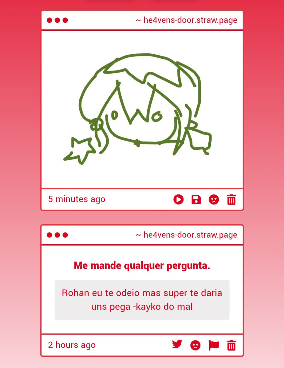 pinkylarpboy's tweet photo. R: Achei fofo. Bem vindo de volta.

R: Me odeia realmente ou não? Se decida. https://t.co/hY3EG8xoRR