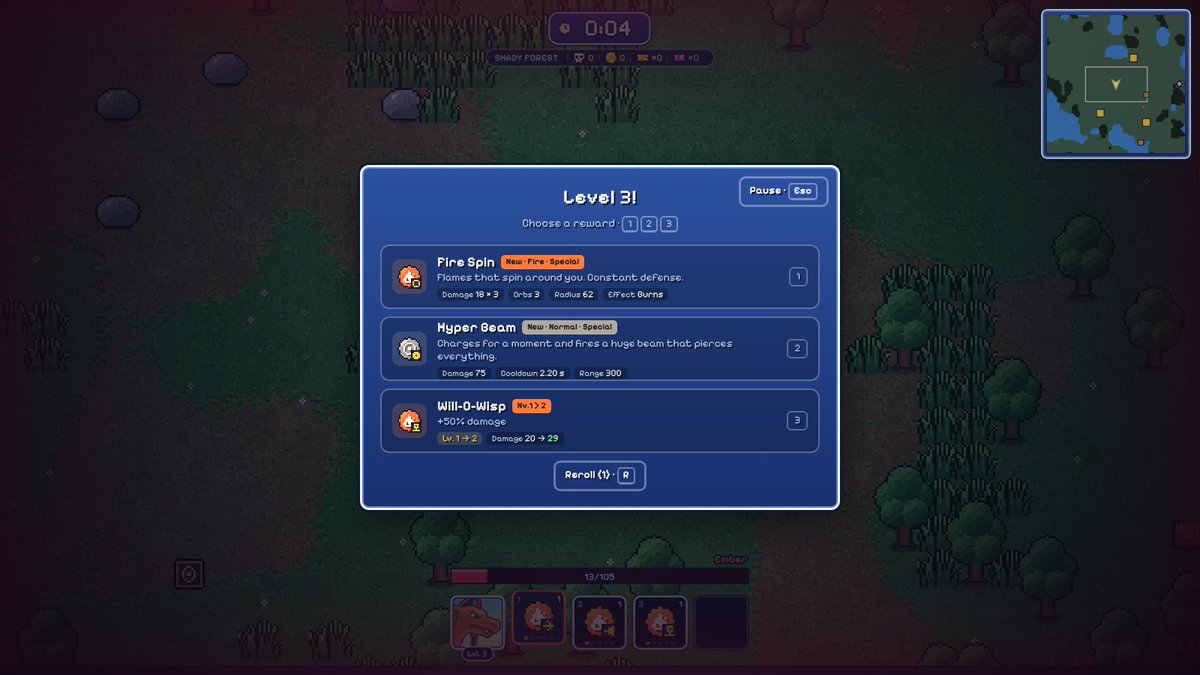 abslswrld's tweet photo. PokeSurvivor Plus 1.5 is out, and it's packed since 1.0 🔥

👥 8-player rooms + room codes
🤝 Friends list status &amp; Join
🃏 Move stats right on level-up cards
❤️ Low-health glow, shiny twinkles, 🇪🇸 Spanish
✅ Works with the latest PokeSurvivor update

https://t.co/XsIAR2363T https://t.co/io08kXtrZl
