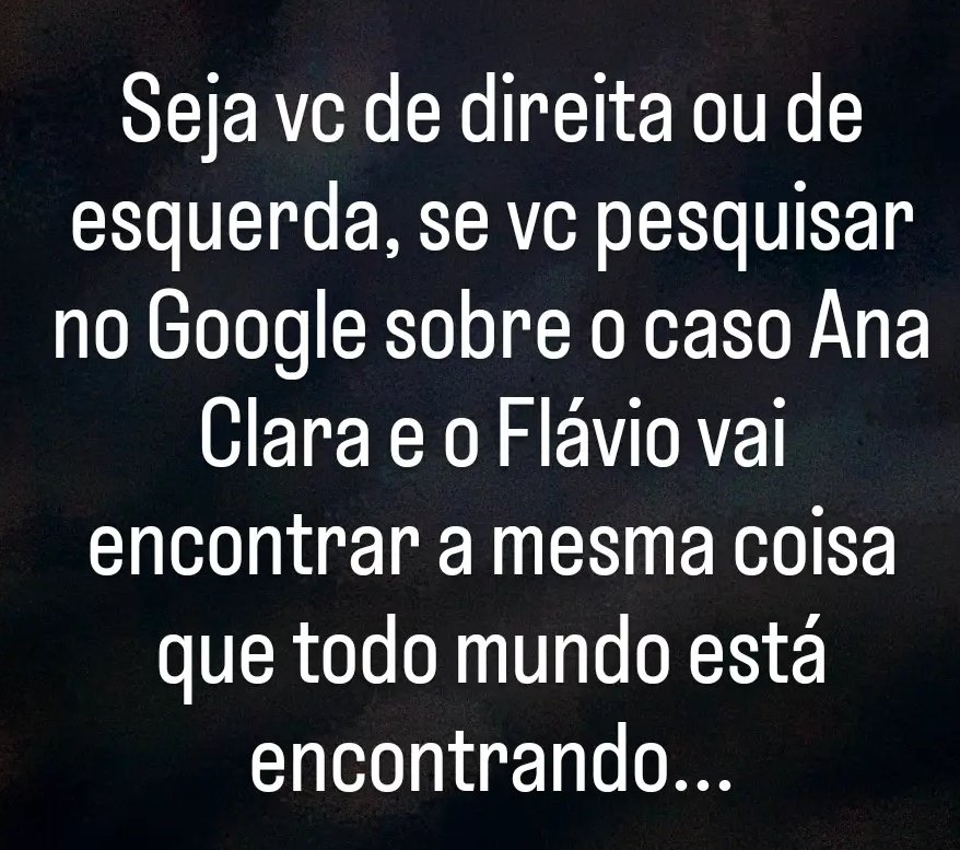BrunoScart's tweet photo. #ExplicaOCasoAnaClaraFlavio https://t.co/Gw6gMpWYS6