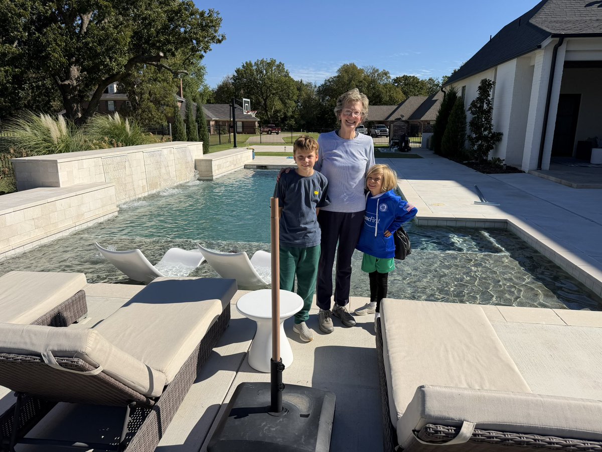 markchanski's tweet photo. Dianne and I got to visit Jared and Alicia and Marcus and Collin in Oklahoma. https://t.co/ANizp4HUlo