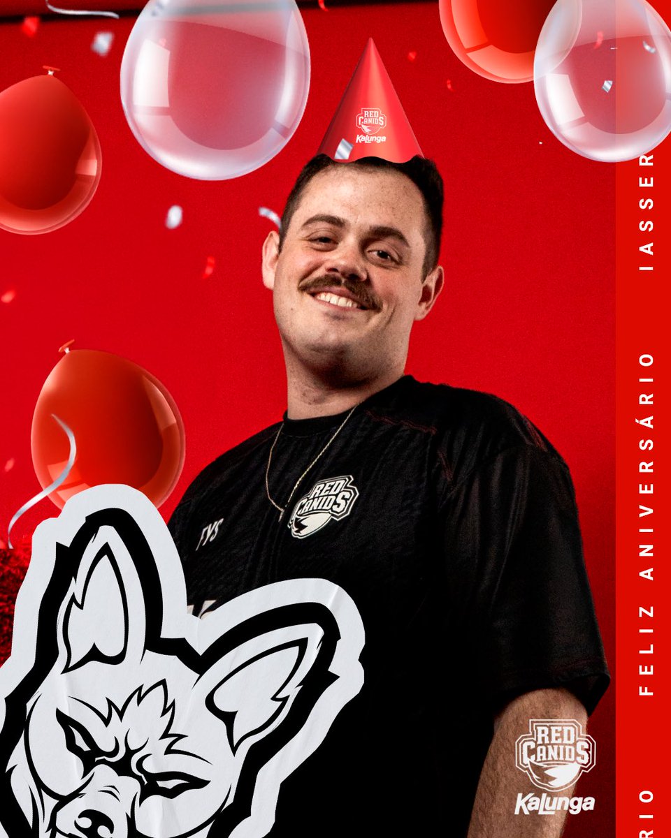 REDCanids's tweet photo. Hoje é aniversário dele, Matilha! Do boca de caçapa que tá com a gente há anos e segue vestindo o nosso Manto em todos os seus conteúdos 🫵❤️

Esperamos que seu dia tenha sido tão maravilhoso quanto você é, @iasserzin! https://t.co/QwxeKYo9Bg