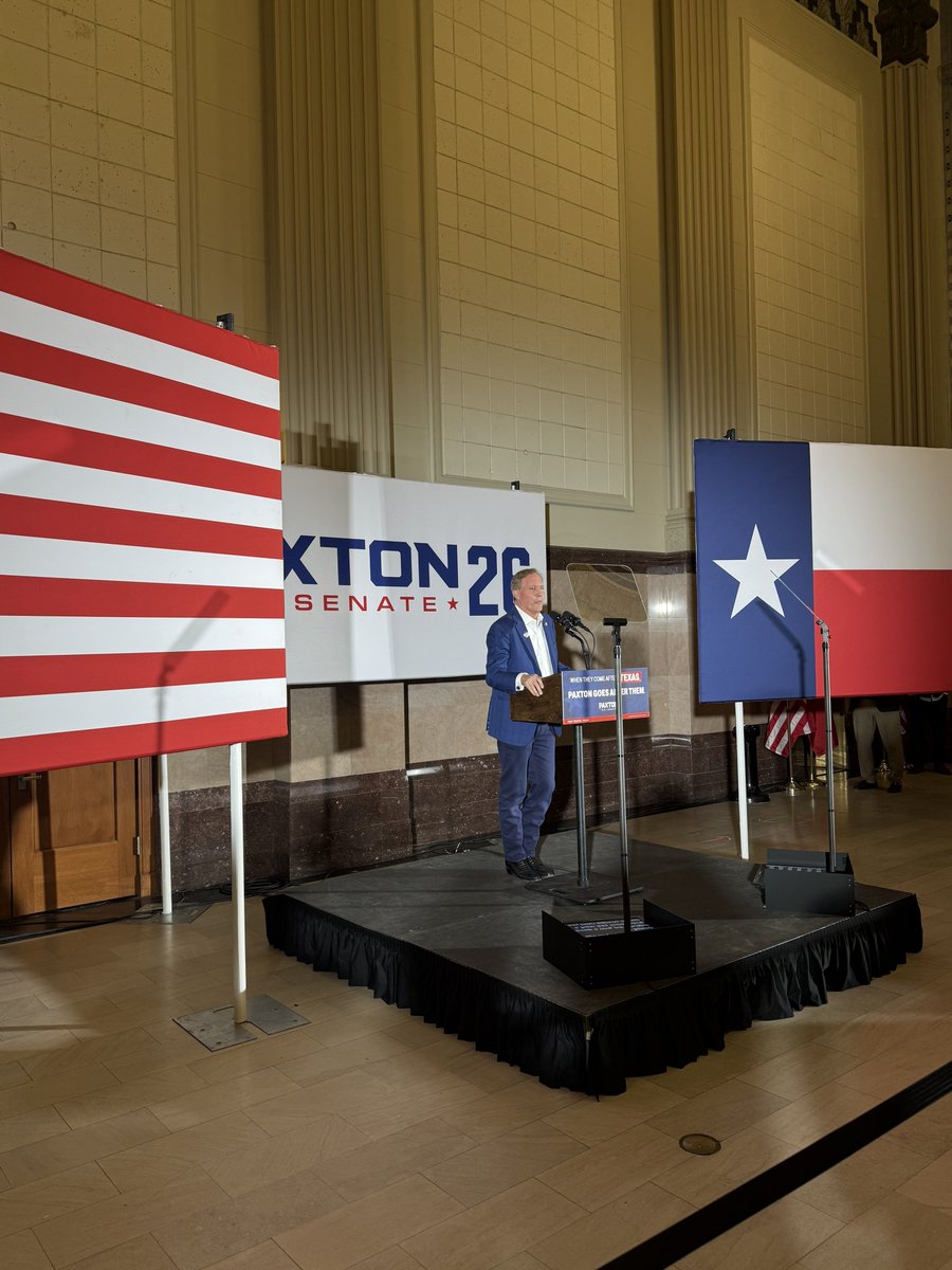 CurrentRevolt's tweet photo. Outgoing Agriculture Commissioner Sid Miller seen at the Ken Paxton rally tonight in Fort Worth. Earlier today Miller all but endorsed the Democrat candidate in the Ag Commissioner race. https://t.co/GE3oBpaBp8