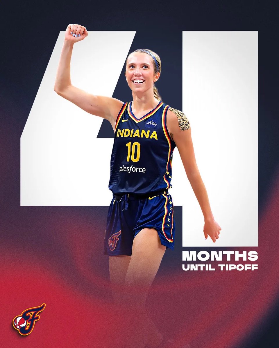 FeverUpdate's tweet photo. 4 months until Indiana Fever play basketball again. https://t.co/qrc4FyEaBK