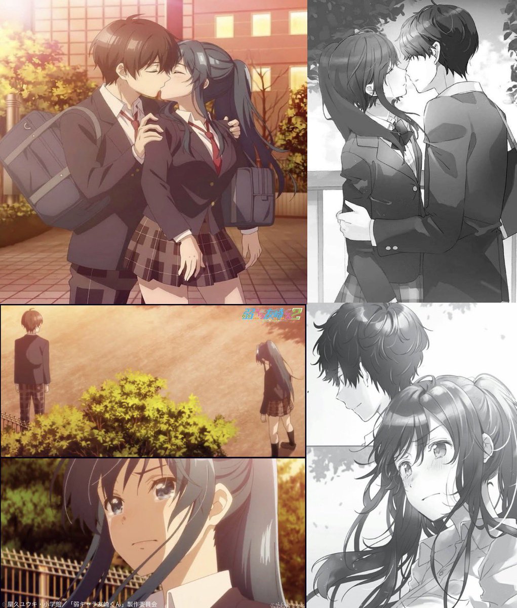 EmiIiaSupremacy's tweet photo. This anime adapted this love story perfectly https://t.co/JXs9BcrhVj