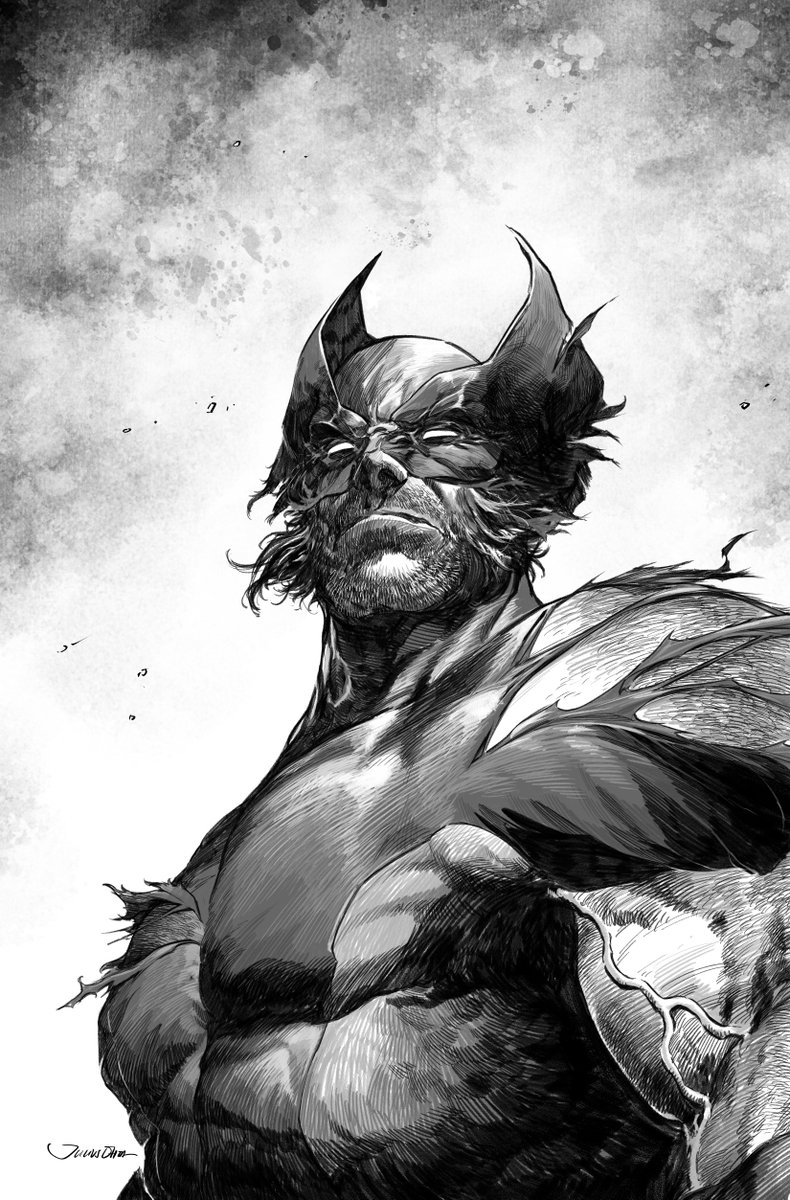 JuliusOhta's tweet photo. This is a piece of art I made while testing out some new things. What do you guys think? Who knows, maybe one day it'll become a variant cover for Wolverine. https://t.co/5JUWzOJntr