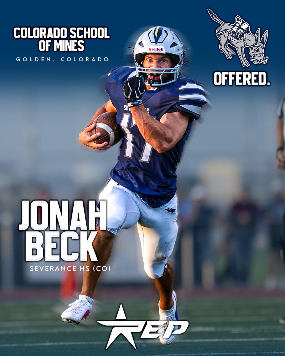 Jonahbeck_17's tweet photo. Huge thanks to  @CoachYonBoone, @Scottg24 and the whole Mines staff for my 1st offer! Go Orediggers! https://t.co/z71QhaxQl7
