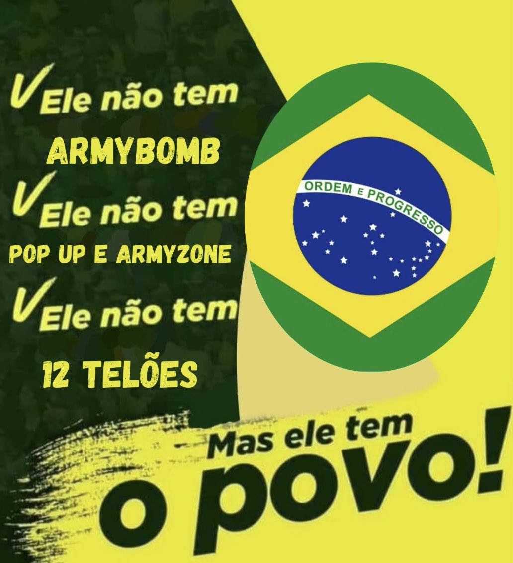 SkyyYoon's tweet photo. Pode entrar Brasil!! O país mais boicotado da turnê 👏🏻👏🏻👏🏻 https://t.co/Hnxevm38UA