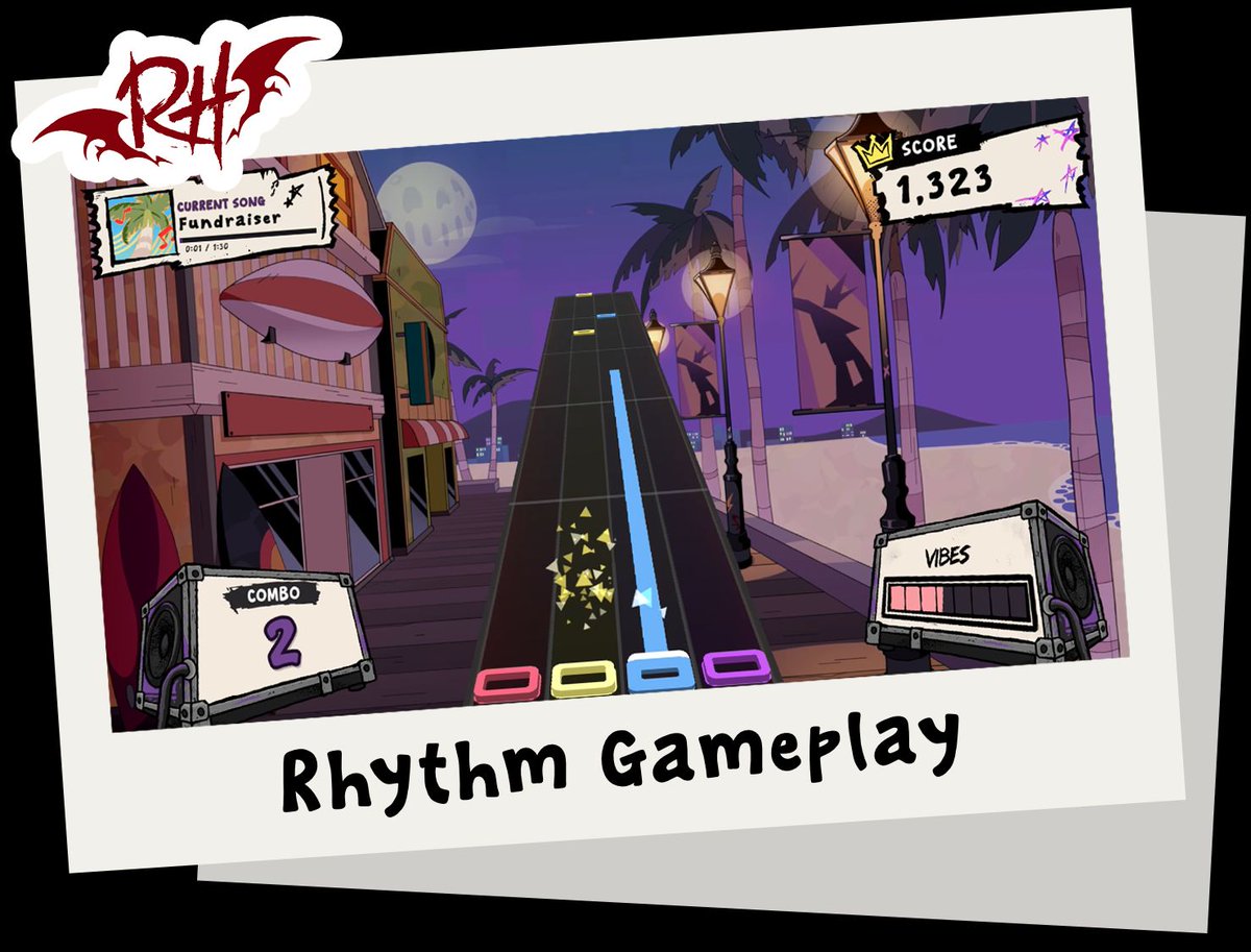 NullJamGames's tweet photo. RotHeart is a monstruous punk rock visual novel where you play as a band manager helping a (dysfunctional) band get ready for a music festival!

Features:
• 40k words
• Partial VA
• 4 minigames
• Free time segment to rehearse &amp; explore friendships
• A rockin' OST https://t.co/7FjnMNixcy