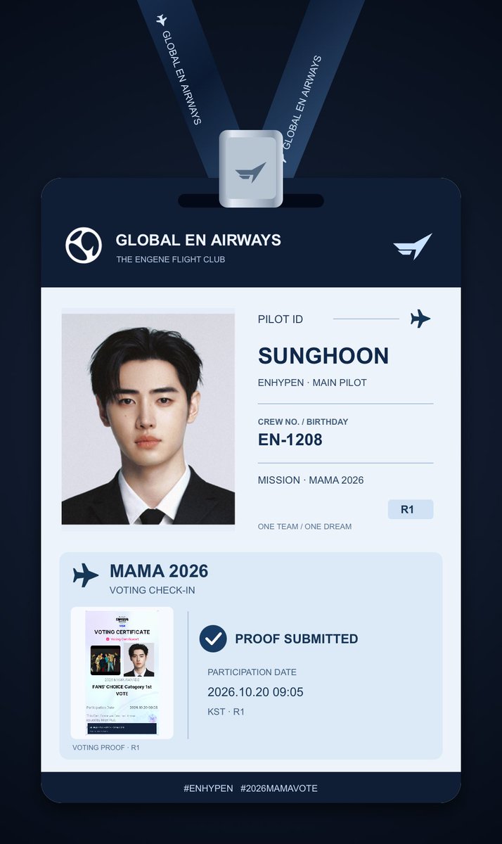 hooniee_mv's tweet photo. I vote for #ENHYPEN on #2026MAMAVOTE https://t.co/wMKo0kZVMu