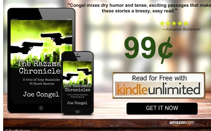JoeCongelAuthor's tweet photo. 🔎Love Mystery Shorts?🔍

If the answer is yes, you're in for a treat with this trio of Tony Razzolito, PI short stories.

Three different cases full of Murder, Sex, Kidnapping, Travel, and of course... Fun!

#murdermystery #crimefiction 

⬇️Click or tap⬇️
https://t.co/rktx8Db70U https://t.co/G3SyWmqKjA