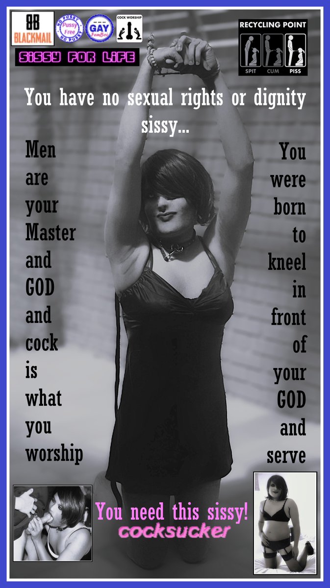 DaddySissy_Duo's tweet photo. Master &amp; God #crossdresser #sissyslut #sissification #femboy #gay #exposedsissy #sissyexposure #sissy #Exposed #cocksucker #sissyhumiliation #caption #cockworship #freeuse #publicxposure #feminized #anisha #sissyshame #sexdoll #sissyprostitute #inferirorsissy #slave #exposedslut https://t.co/4T4GX2OFBW