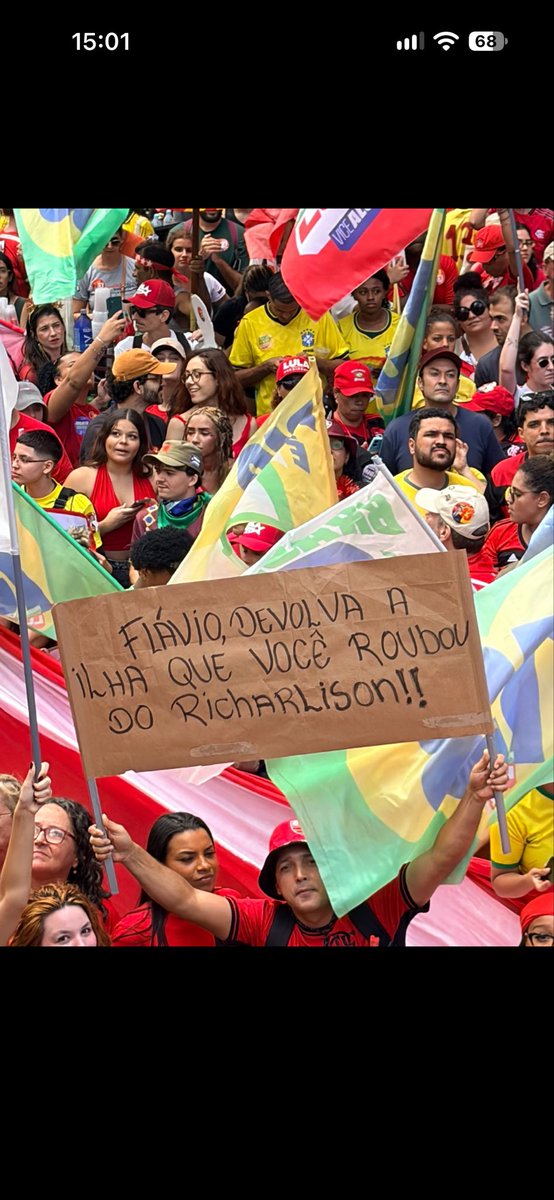 Clau_JOliveira's tweet photo. @bicmuller #MelhorasJanones
#AbreOSigiloFlávio
#ExercitoDoLula
#ExercitoSegueEmCampo
#JanonesCoracaoValente
#6MilhoesPorJanones
#JanonesGuerreiroDoPovoBrasileiro
#DevolveAIlhaDoRicharlison https://t.co/sw0tZgpVCW