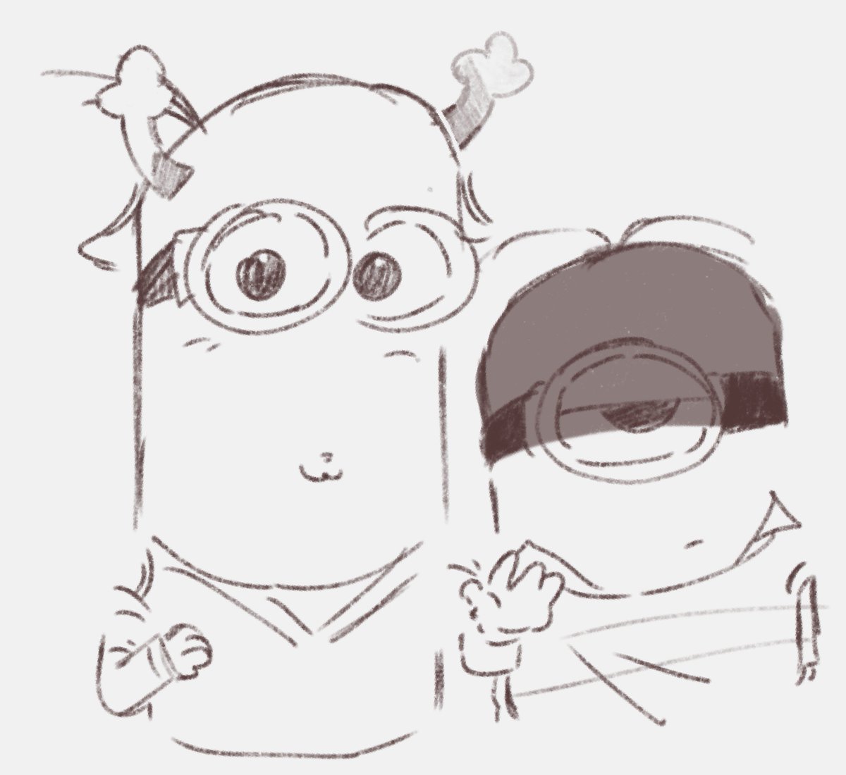blam0c's tweet photo. i hope i drew them right. i used my kevstu gijinkas for these (⁠θ⁠‿⁠θ⁠)noja https://t.co/TWyBSzkVAK