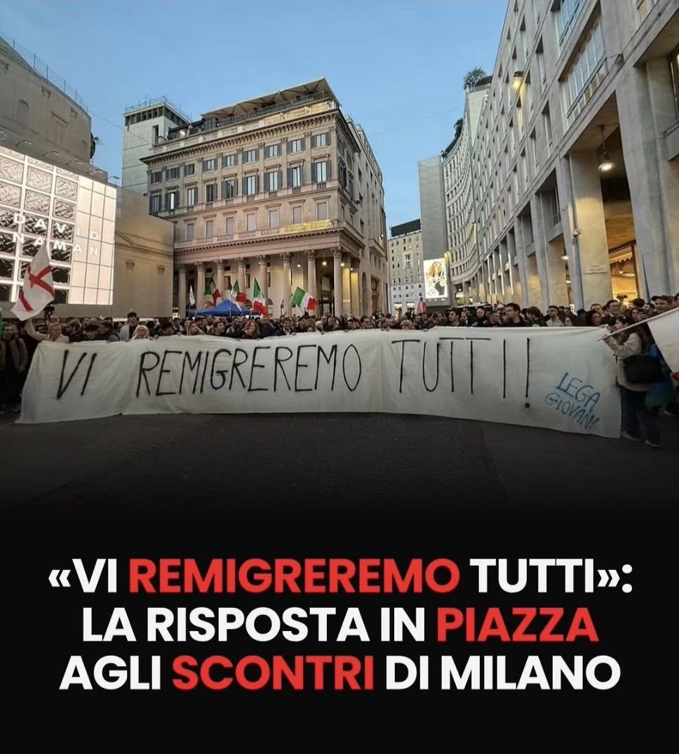 CionciAndrea's tweet photo. Fuori tutti, anche quella morchia dei centri sociali https://t.co/hKcXozWfjj