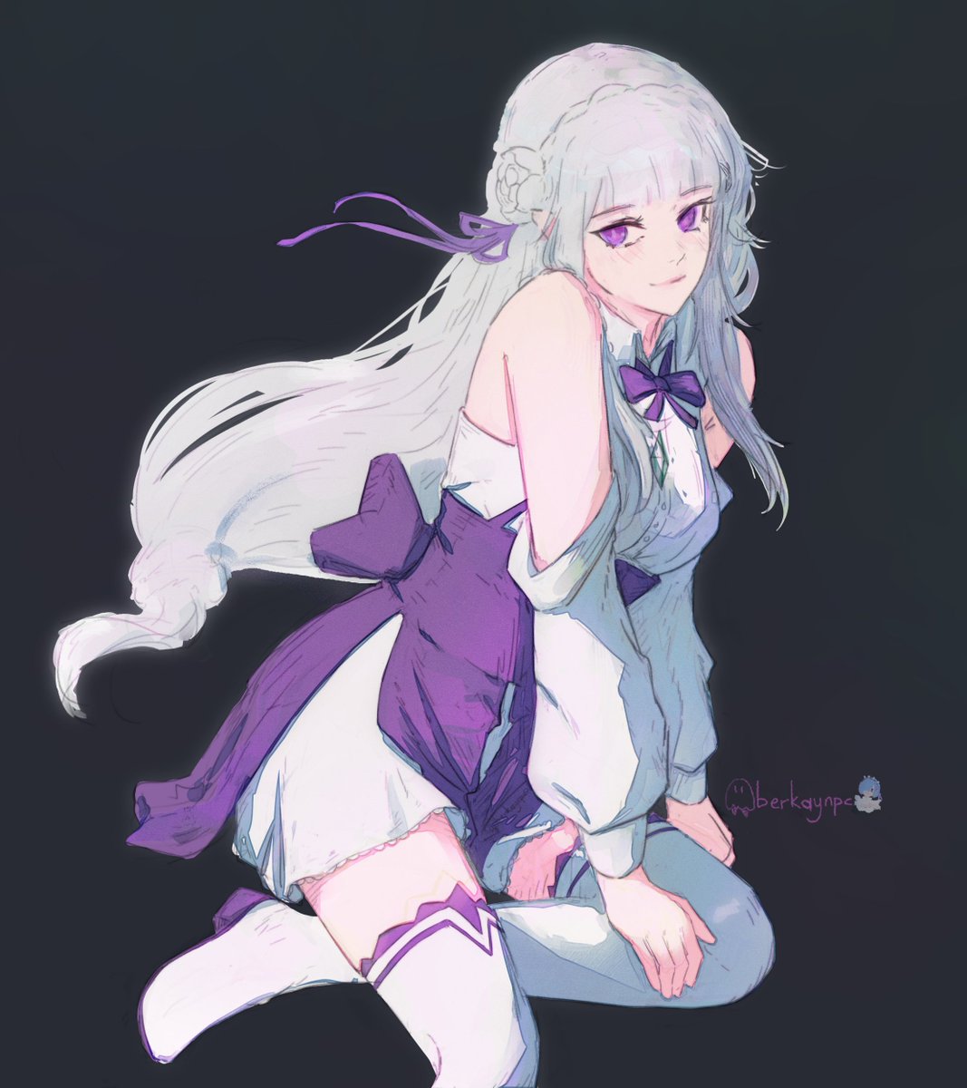 berkaynpc's tweet photo. Emilia / Re:Zero https://t.co/1xEUGRiqmu