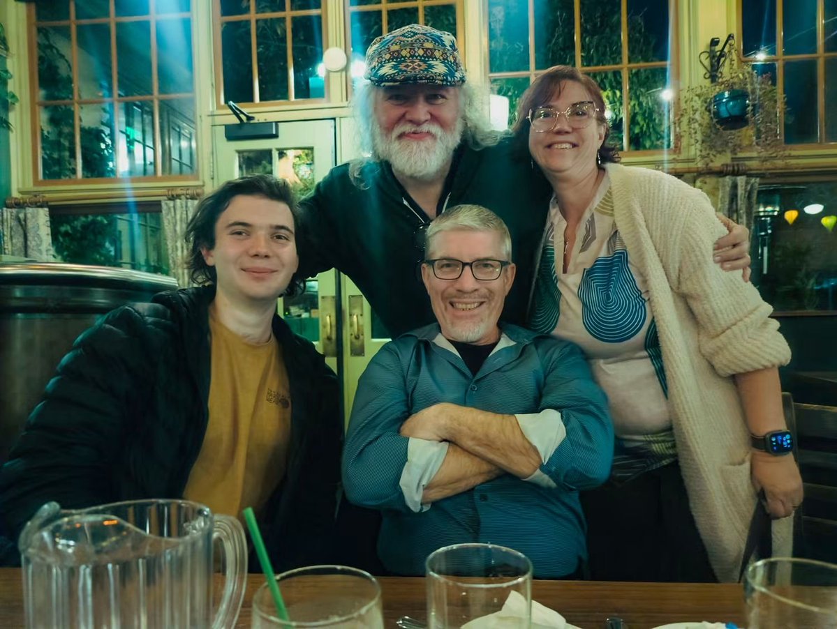 nealiios's tweet photo. Last Friday, the night before my birthday, Jana and I got together at the Kennedy School Mcmenamins with some of my nearest and dearest friends from my time living in Eugene. (It was effectively also a teensy Betrayal at Krondor reunion). #ThisIs60 #VintageGames #RPG https://t.co/Isfn5FB9py