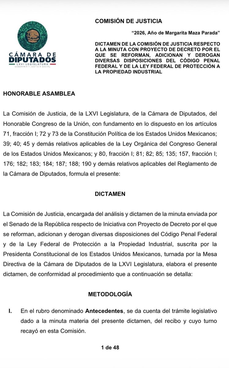 AztecaNoticias's tweet photo. . @PartidoMorenaMx busca aprobar sin cambios la llamada segunda #LeyAntimemes que contempla hasta 5 años de prisión y multas superiores al millón de pesos por el uso comercial engañoso de identidad gráfica oficial.

Este martes se vota. Otra reforma que enciende las alertas sobre sus alcances y posibles abusos.

Vía @maxi_pelaezp 

https://t.co/XdwyEaYU0u